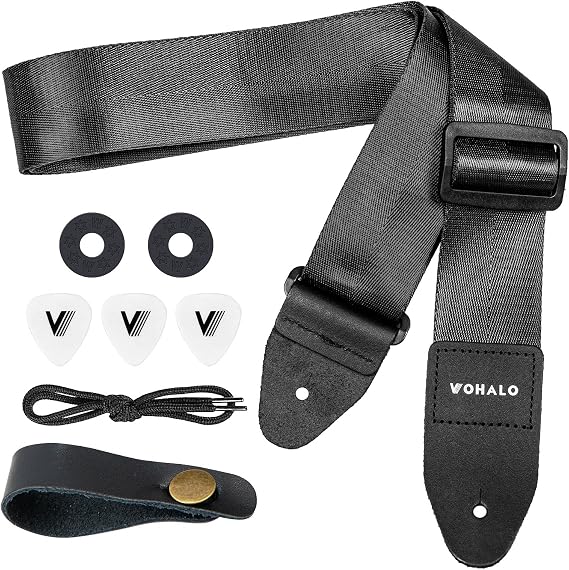 Guitar Strap Adjustable Nylon Strap Length 36-60 Inches
