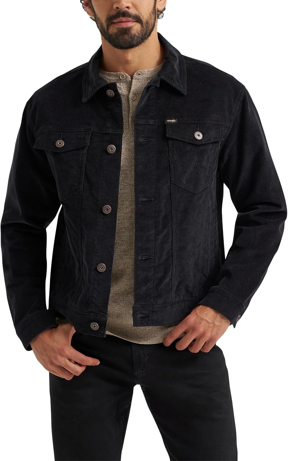 Wrangler Men's Men's Corduroy Trucker Jacket Jacket pack of 1