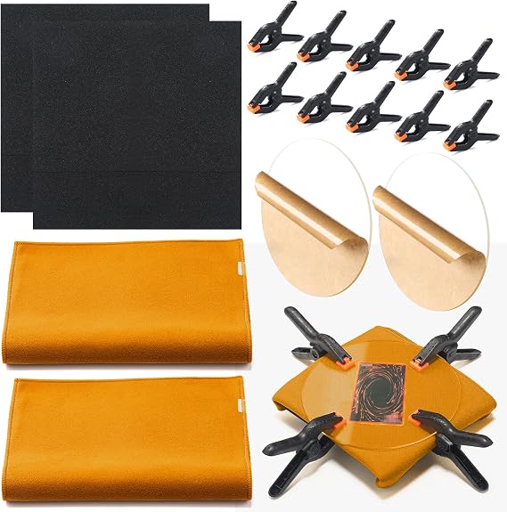 Leinuosen 16 Pcs Trading Card Cleaning Care Tool Accessory Kit