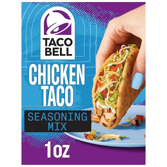Taco Bell Taco Seasoning Mix, Chicken, 1 oz Packet