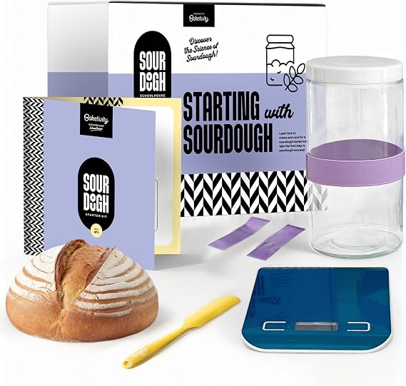 Baketivity Sourdough Starter Kit for Beginners with Recipe & Activity