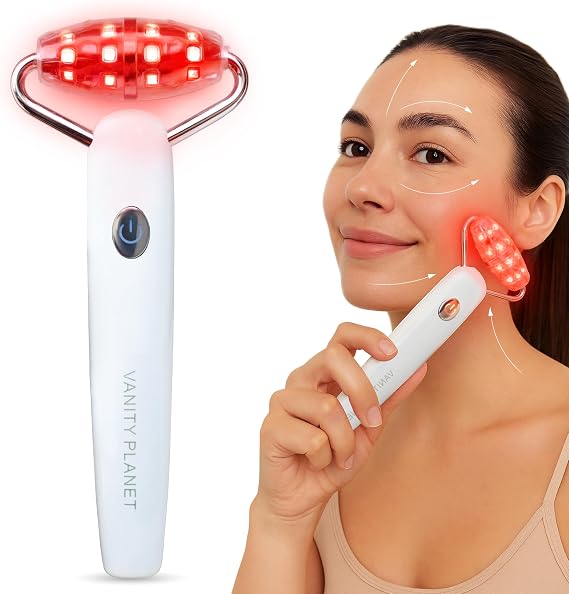 Vanity Planet 3-in-1 Mila Contour & Define LED Facial Roller