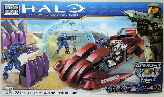 Mega Bloks Halo Covenant Revenant Attack