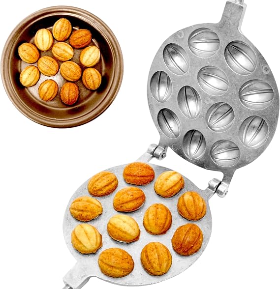 Walnut Cookie Mold Maker 12 - Oreshki Mold Maker - Walnut Cookie Molds