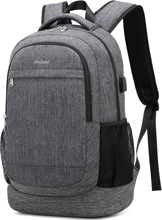 abshoo Lightweight Boys Mens Backpack For School College Backpack Womens Girls Teen Daypack Bookbag With Laptop Compartmen (Dark Grey)