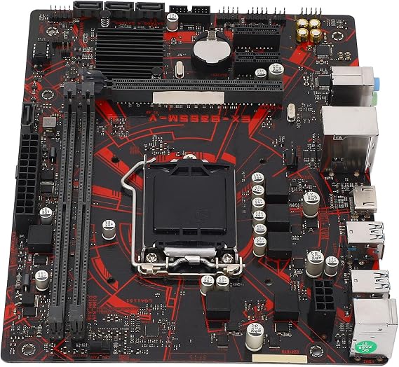 EX B365M V Motherboard, LGA 1151 for 9th / 8th Gen Core & Celeron CPUs, 2 Channel DDR4 2666/2400/2133MHz, PCI E 3.0, SATA III, HDMI, Gigabit LAN, Realtek ALC887 Audio