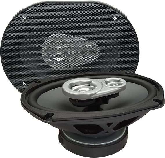 PowerBass L2-693 - 6x9 3-Way Speaker 2-Ohm - Pair