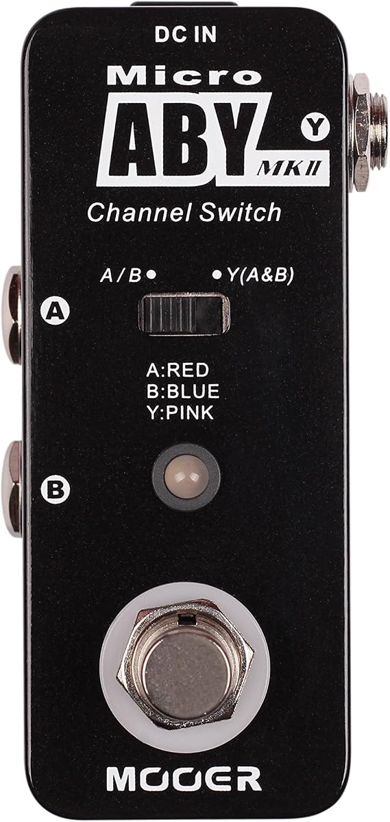 MOOER Micro ABY MKII Channel Switch Pedal