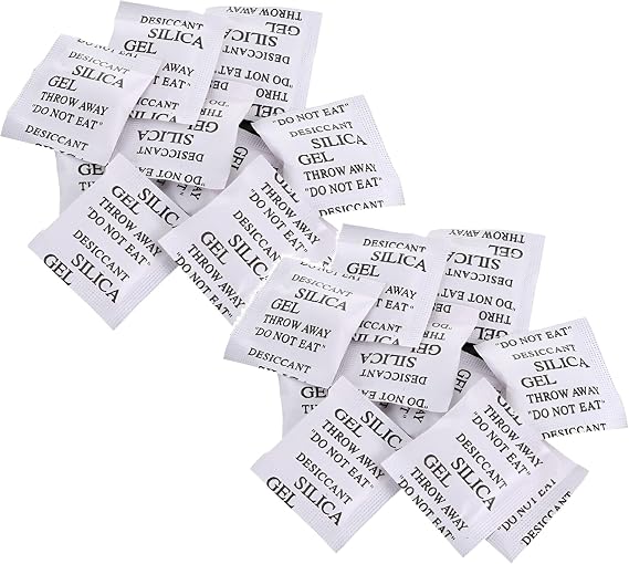 2026 NEW 10 Packs Desiccant, Silica Dehumidifier Gel Desiccant