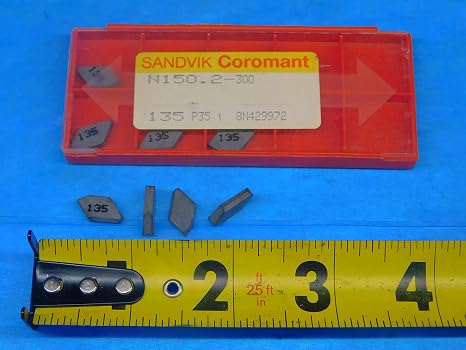 10PCS NEW SANDVIK N150.2-300 P35 135 Carbide Grooving Inserts 8N437734 COROMANT - AR7376RDT