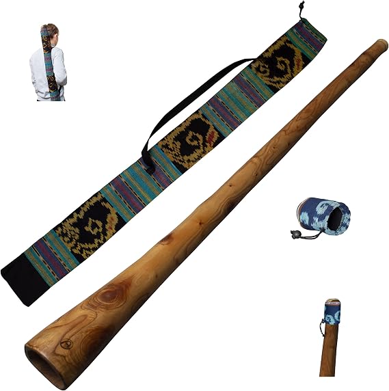 DIDGERIDOO: Mahogany PRO 147cm including I-kat bag and mouthpiece protector