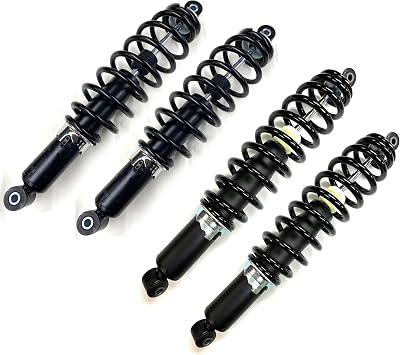 Full Set of 4 Coil-over Shock Absorbers Compatible With 2012 2013 Polaris Ranger RZR 570; 2008-2013 Ranger RZR 800 - OEM Replacement. Will NOT Fit S models.