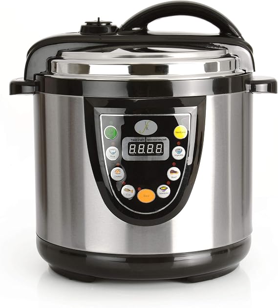 BergHOFF 6.3 Qt Electric Pressure Cooker, 5 in 1 Multipurpose Cooker