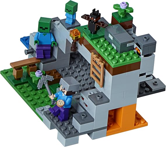 LEGO Minecraft the Zombie Cave 21141 Building Kit (241 Piece)