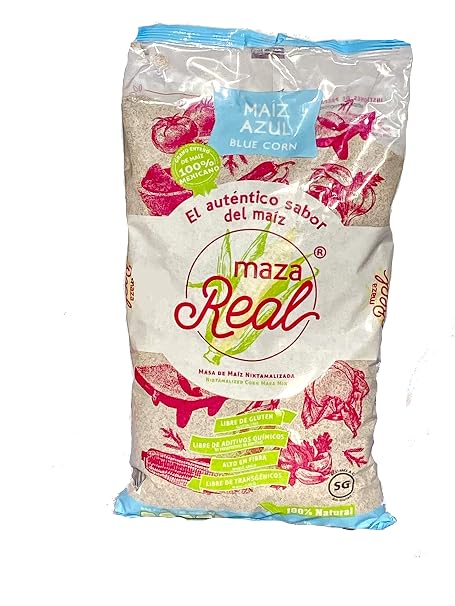 Maza Real Azul - Nixtamalised Blue Corn Flour