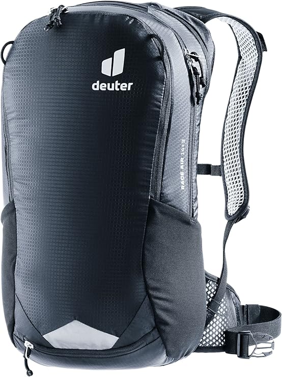 Deuter D3204423-7000 Race Air 14+3 Backpack, Black, 2023 Model, 14+3L