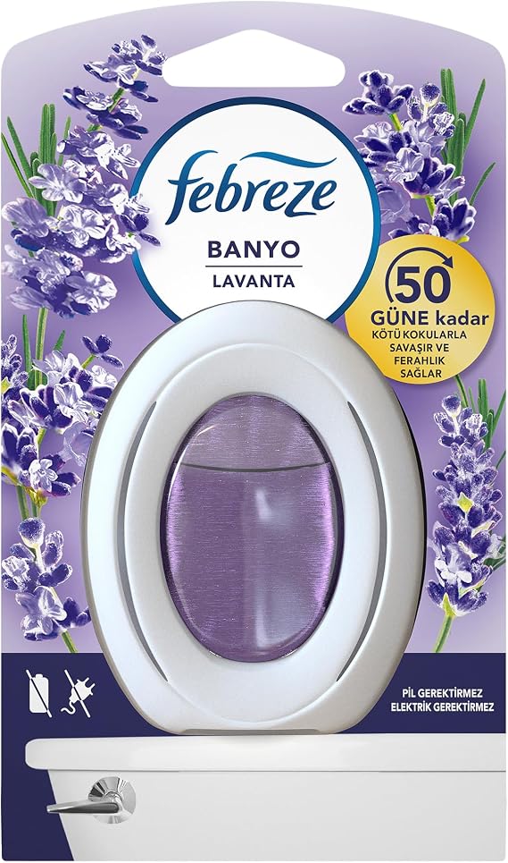 Febreze Air Refreshing Bathroom Room Scent Lavender