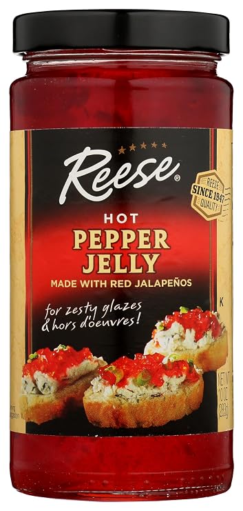Reese Hot Pepper Jelly 10oz (Pack of 1)