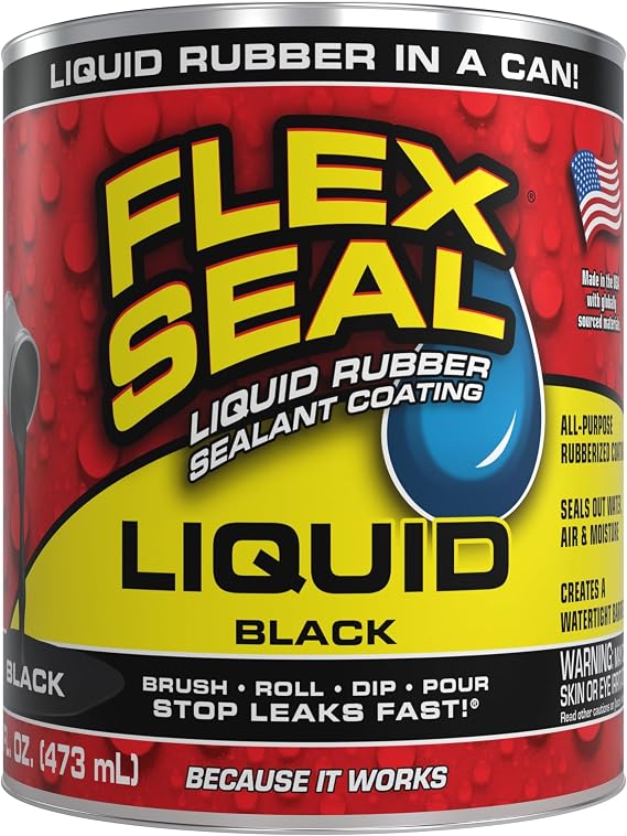 Flex Seal Large 16? 16 Ounces LFSBLKR16 1