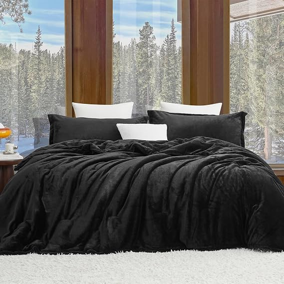Softer Than Soft - Coma Inducer Twin XL Oversized Comforter - Black