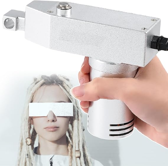 DIY Portable Electric Dreadlock Maker, 6 Interchangeable Holes Dreadlocks Machine, Safe Fast Styling,110V