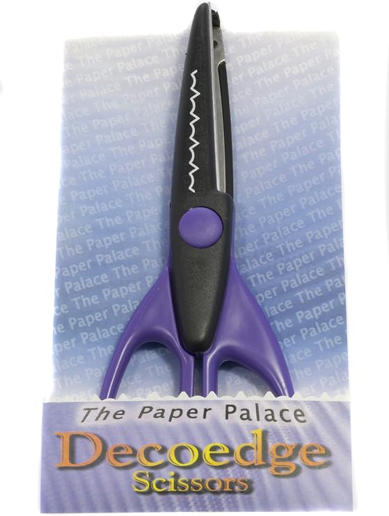 Mould Master "Shark Teeth Creative Edge Scissors, Plastic, Black