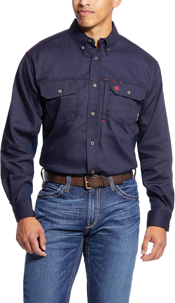 Ariat Men's Big and Tall Flame Resistant Work Shirt