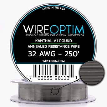 Kanthal A1 Resistance Wire 32 AWG - 250 Feet