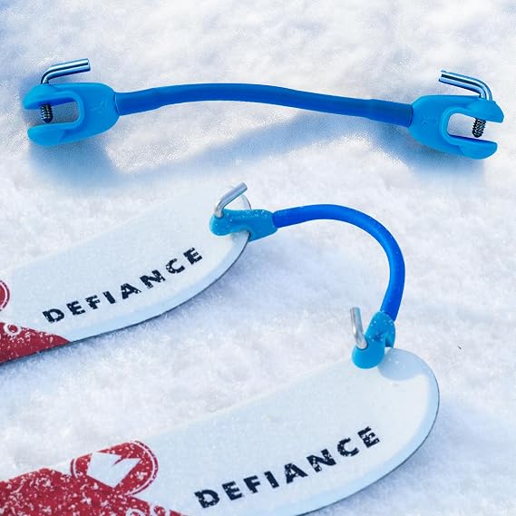 Launch Pad Wedglock Ski Tip Connector - Teaches Speed Control, Making a Wedge, Basic Turning - Portable and Durable - Perfect for Beginners