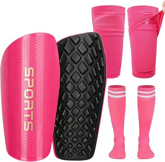 Soccer Shin Guards for Kids Youth Toddler, Shin Pads for Age 2-12