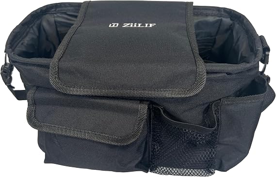 Mobility Scooter Handlebar Bag, Electric Wheelchair Bag, Convenient Storage Pouch, Lightweight and Durable.