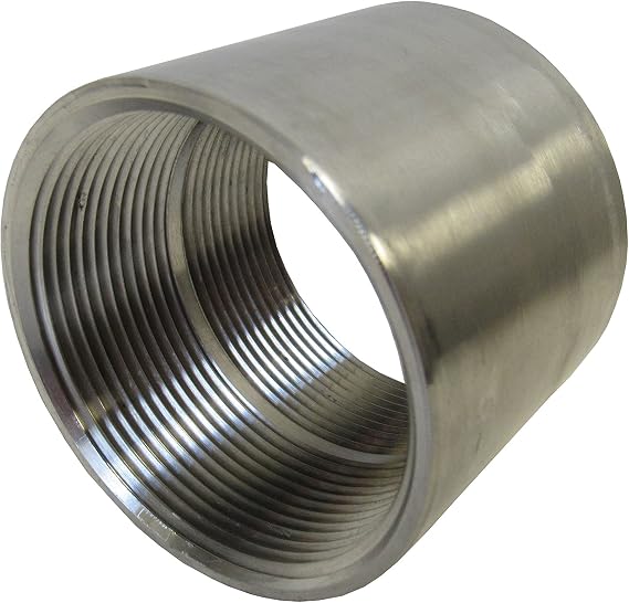 3 Inch Straight Coupling 304 Stainless Steel Npt Thread