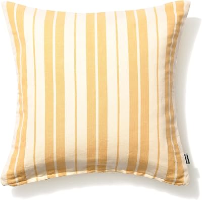 Francfranc Franc Stripe Cushion Cover 45x45cm Yellow C-157