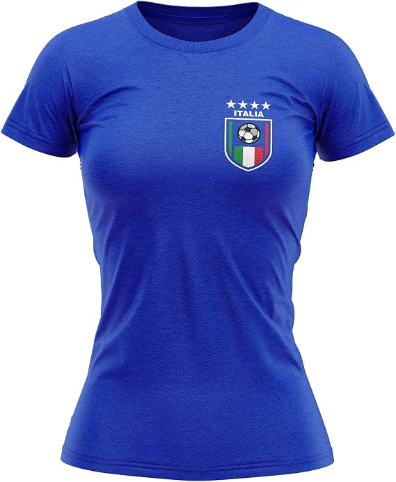 Italy Football Shirt for Women, Italia Football Gifts, Gameday Apparel, Italian Soccer Jersey