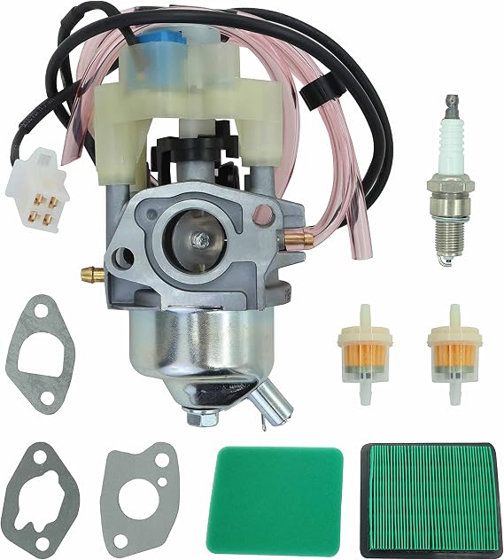 Carburetor kit fit For Predator 3500 Watts Inverter Generator 63584 with 3500W air filter