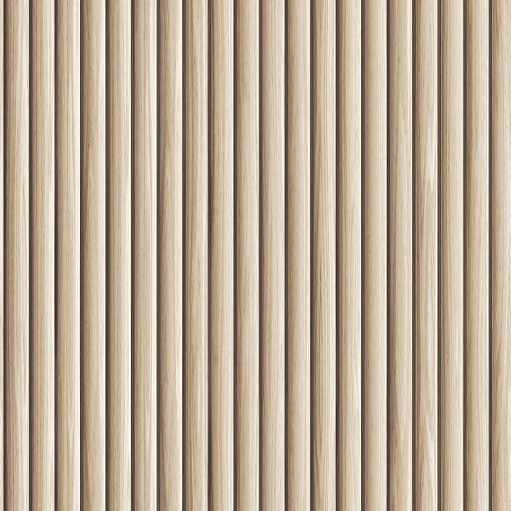 Tempaper Blonde Reeded Wood Removable Peel and Stick Wallpaper, 20.5 in X 16.5 ft, Made in the USA