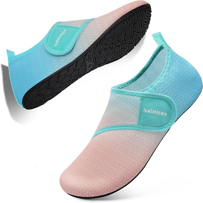 IceUnicorn Water Shoes Men Women Beach Swim Aqua Barefoot Socks Pool Quick Dry Yoga
