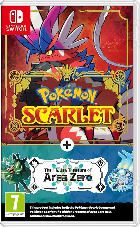 Pokemon Scarlet +The Hidden Treasue of Area Zero DLC