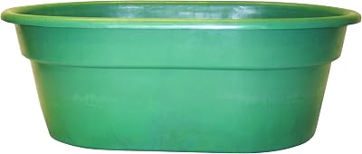 High Country Plastics 15 Gallon Aqua Stock Tank