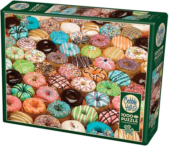 Cobblehill 57130 MO 1000 Doughnuts Puzzle, Various