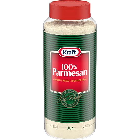 Kraft 100 % Parmesan Grated Cheese, 680g {Imported From Canada}