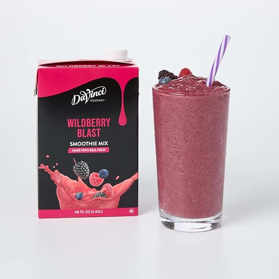 DaVinci Gourmet Wildberry Blast Smoothie, 48 Fluid Ounces (Pack of 1)