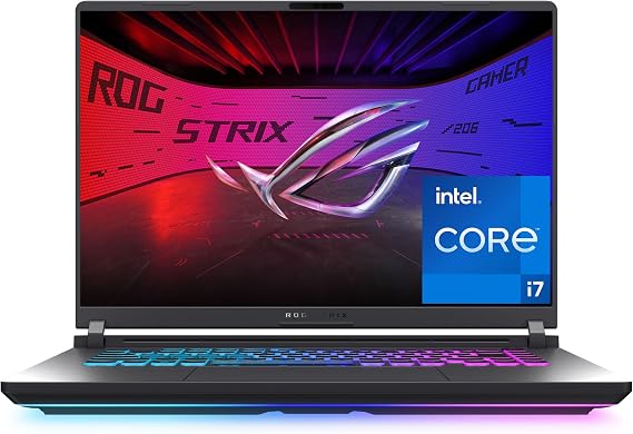 ASUS ROG Strix G16 (2025) Gaming Laptop, 16" FHD+ 16:10 165Hz/3ms, NVIDIA® GeForce RTX™ 5060 Laptop, Intel® Core™ i7 14650HX Processor, 16GB DDR5, 1TB SSD