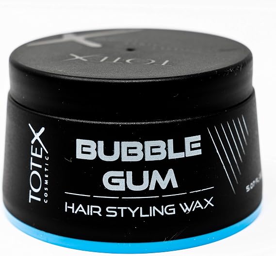 Totex Hair Styling Wax Bubblegum 150ml | Professional Hair Wax for Men | Regular Hold Matte Finish | Bubble Gum Scent | Barber Shop Quality Hair Styling Paste for All Hair Types