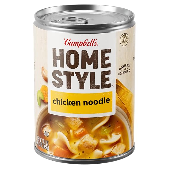 Campbell's Homestyle Chicken Noodle Soup, 16.1 OZ Can