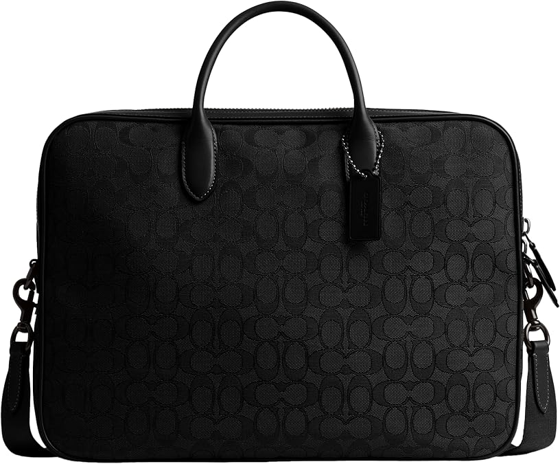 Coach Men's Theo Work Bag in Signature Jacquard Business