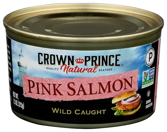 Crown Prince Salmon Ls Pink Wild, 7.5 oz
