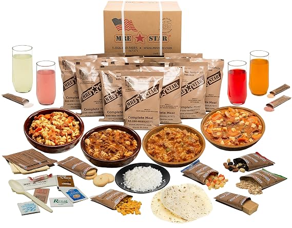 MRE Meal Packed 2020 With Heater