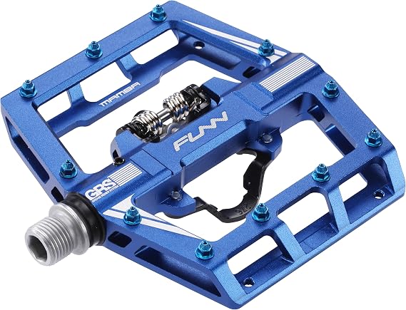 Funn Mamba MTB Clipless Pedals, Single Sided Clip, SPD Cleats