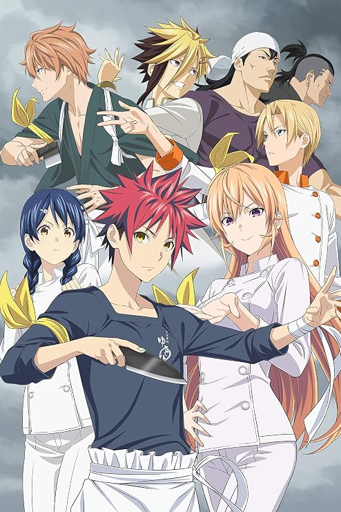 12" x 18" Shokugeki no Souma: Shin no Sara - Food Wars! The Fourth Plate Anime Poster